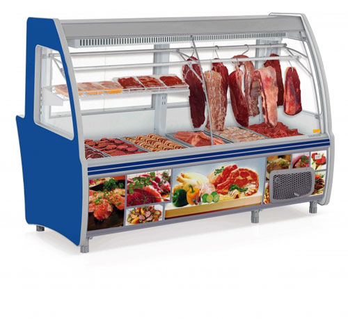 Balcão frigorífico para açougue Gelopar (GCPC-210 220V S/DEP)