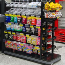 Check stand para supermercado