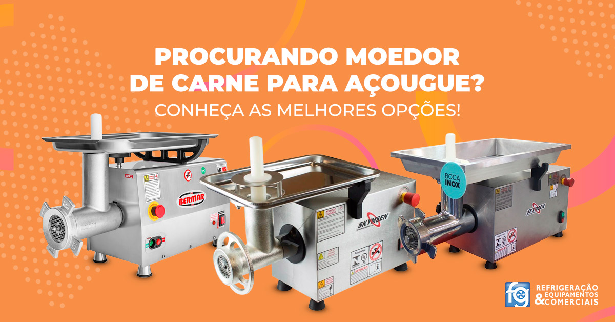 moedor de carne para açougue: conheça as melhores opções